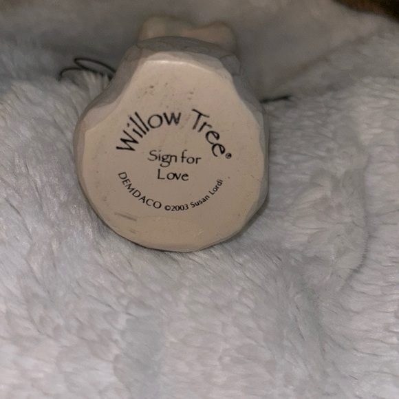 Willow Tree By Demacco “Sign Of Love” Sculpture Hand Painted/ handmade Figurine - Picture 5 of 5